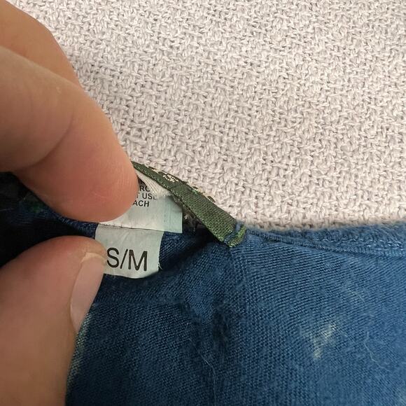 Kathmandu Imports Top Womens S/M Colorblock Tie Dye Tank Boho Hippie Stretch - Picture 4 of 5